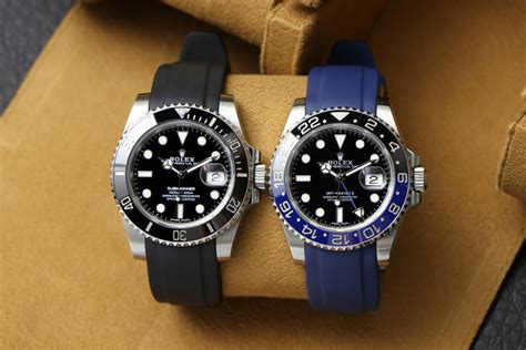 best rubber strap rolex submarine|rolex submariner strap replacement.